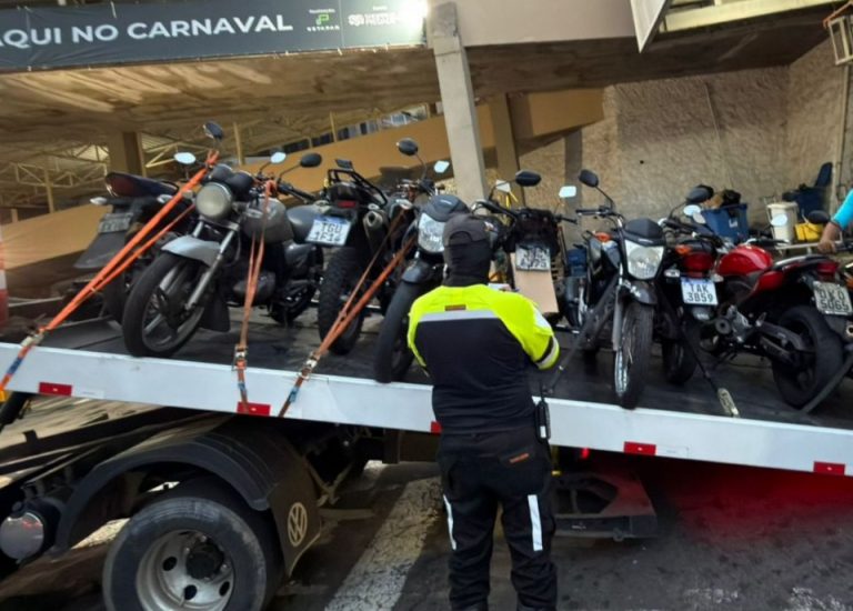 Fiscalização a transporte irregular apreende 200 veículos no Carnaval