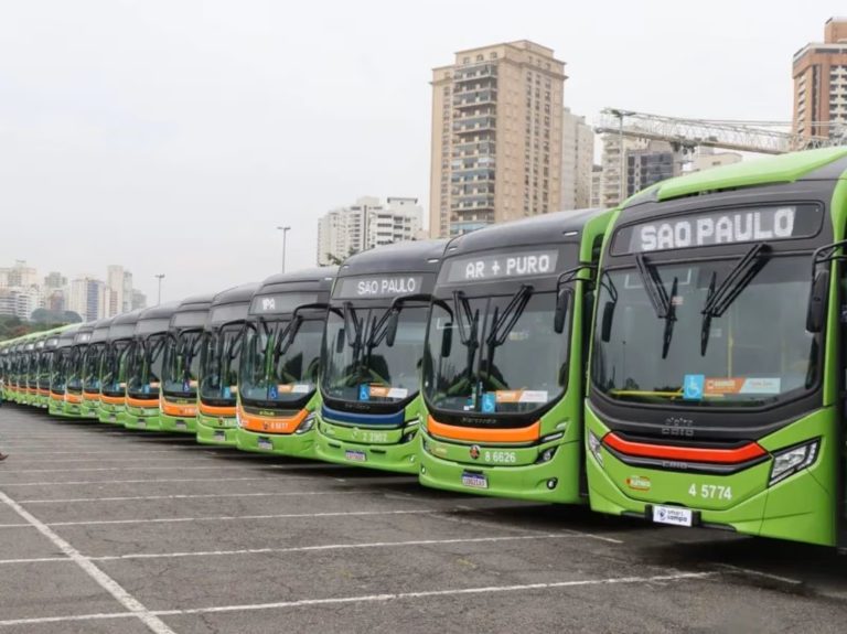 São Paulo recebe 110 novos ônibus elétricos e amplia maior frota do país
