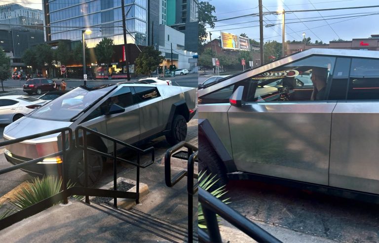 Cybertruck com direção autônoma falha e quase despenca de viaduto nos EUA
