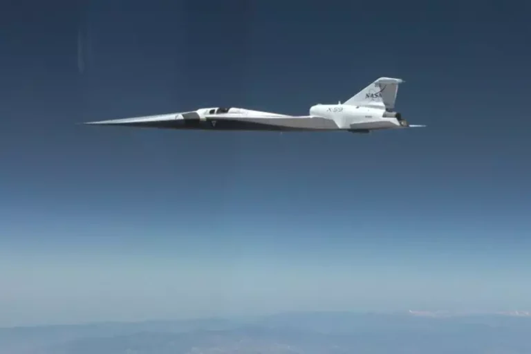 NASA rompe barreira do som com o X-59 e abre caminho para o retorno dos voos supersônicos comerciais