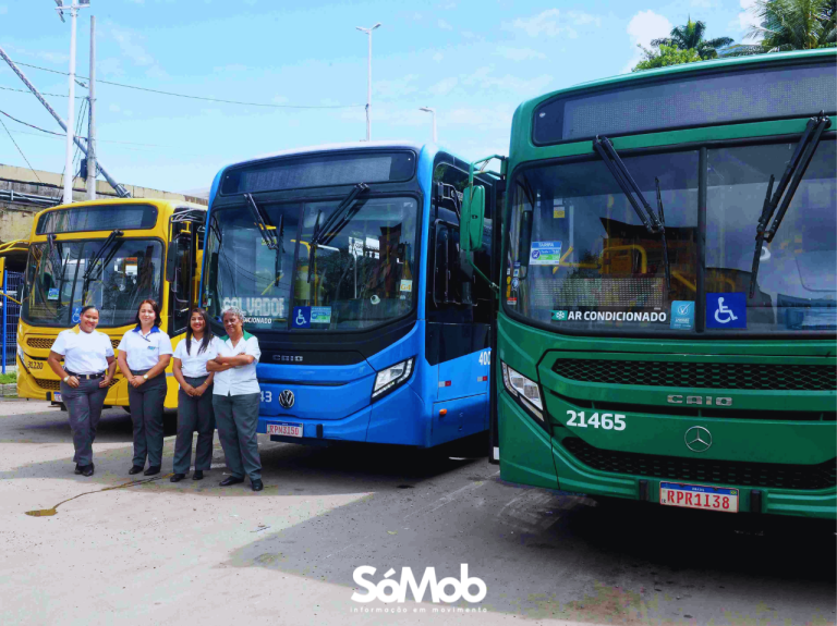 Salvador terá linhas de ônibus operadas apenas por mulheres durante a Copa do Mundo Feminina de 2027