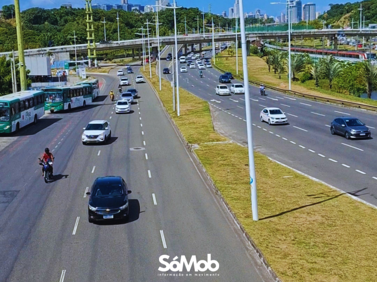 Estudo na Avenida Paralela avalia velocidade dos veículos; entenda o objetivo da Prefeitura