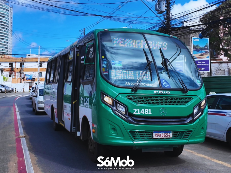 Linha de ônibus ganha novo trajeto devido a obras em Pernambués
