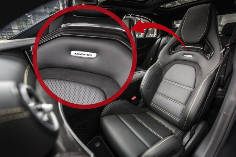 Logotipo de metal da Mercedes-AMG nos bancos teria causado queimaduras e levado marca aos tribunais