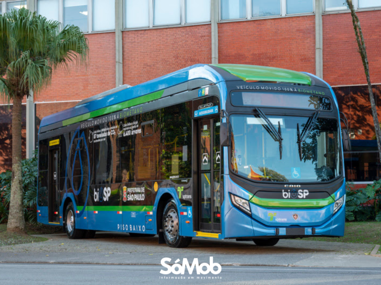 Scania apresenta ônibus a gás e biometano na Lat.Bus 2026; modelo será testado em São Paulo