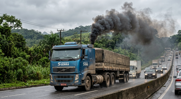 Poluição veicular causa quase 700 mil mortes prematuras por ano, aponta estudo