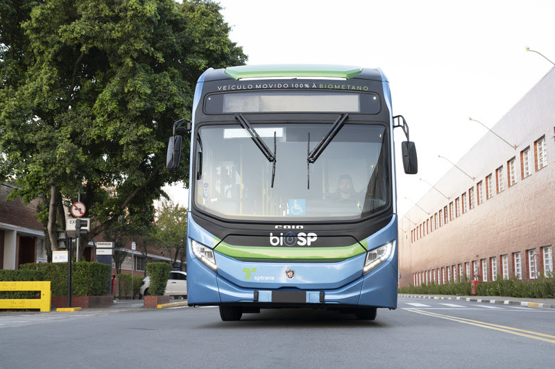 Scania apresenta ônibus a gás e biometano na Lat.Bus 2026