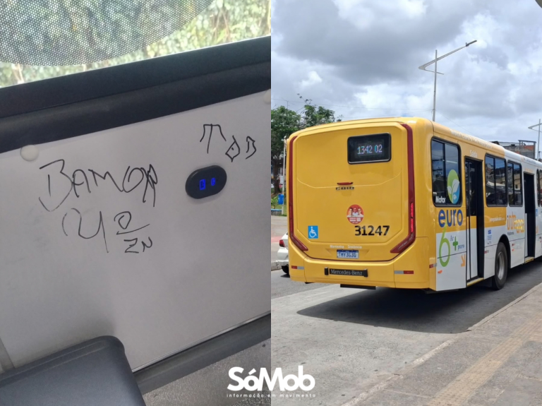 Ônibus novos sofrem atos de vandalismo menos de uma semana após entrega em Salvador
