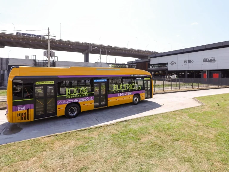 Rio terá 175 ônibus elétricos com financiamento de R$ 329 milhões do BNDES