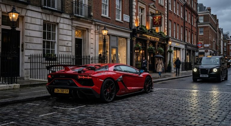 Londres enfrenta onda de supercarros estrangeiros e vê 99% das multas sem pagamento