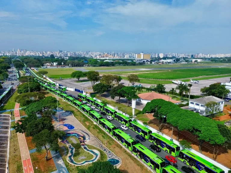 São Paulo concentra cerca de um quinto dos ônibus elétricos da América Latina