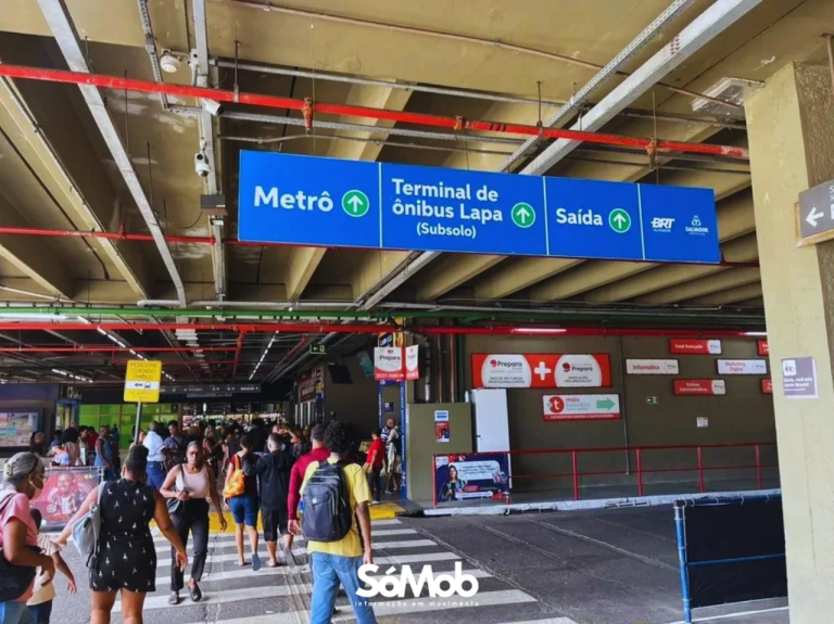 Nove linhas de ônibus terão embarque alterado na Estação da Lapa a partir deste sábado (24)