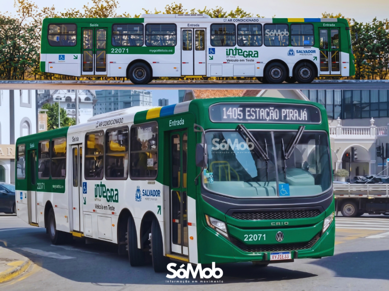 Prefeitura de Salvador inicia processo para comprar ônibus de 15 metros para o Integra